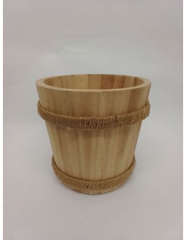 Houten plantenbak