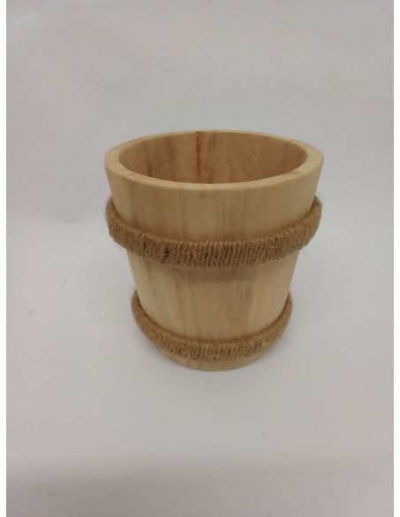 Cache-pot en bois